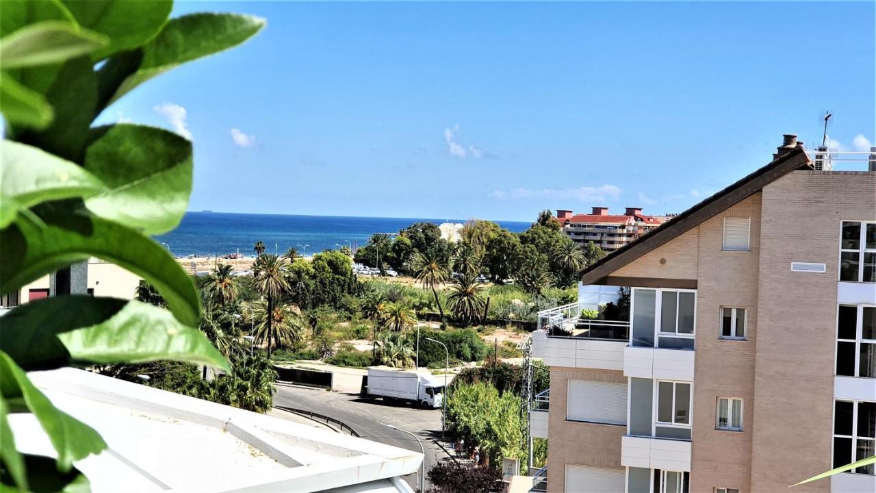 Beau Penthouse Avec Vue Mer 데니아 외부 사진